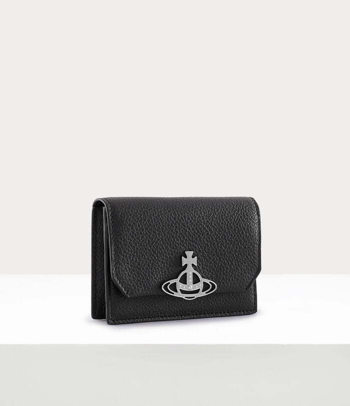 Vivienne Westwood GRAIN LEATHER BUSINESS CARD HOLDER